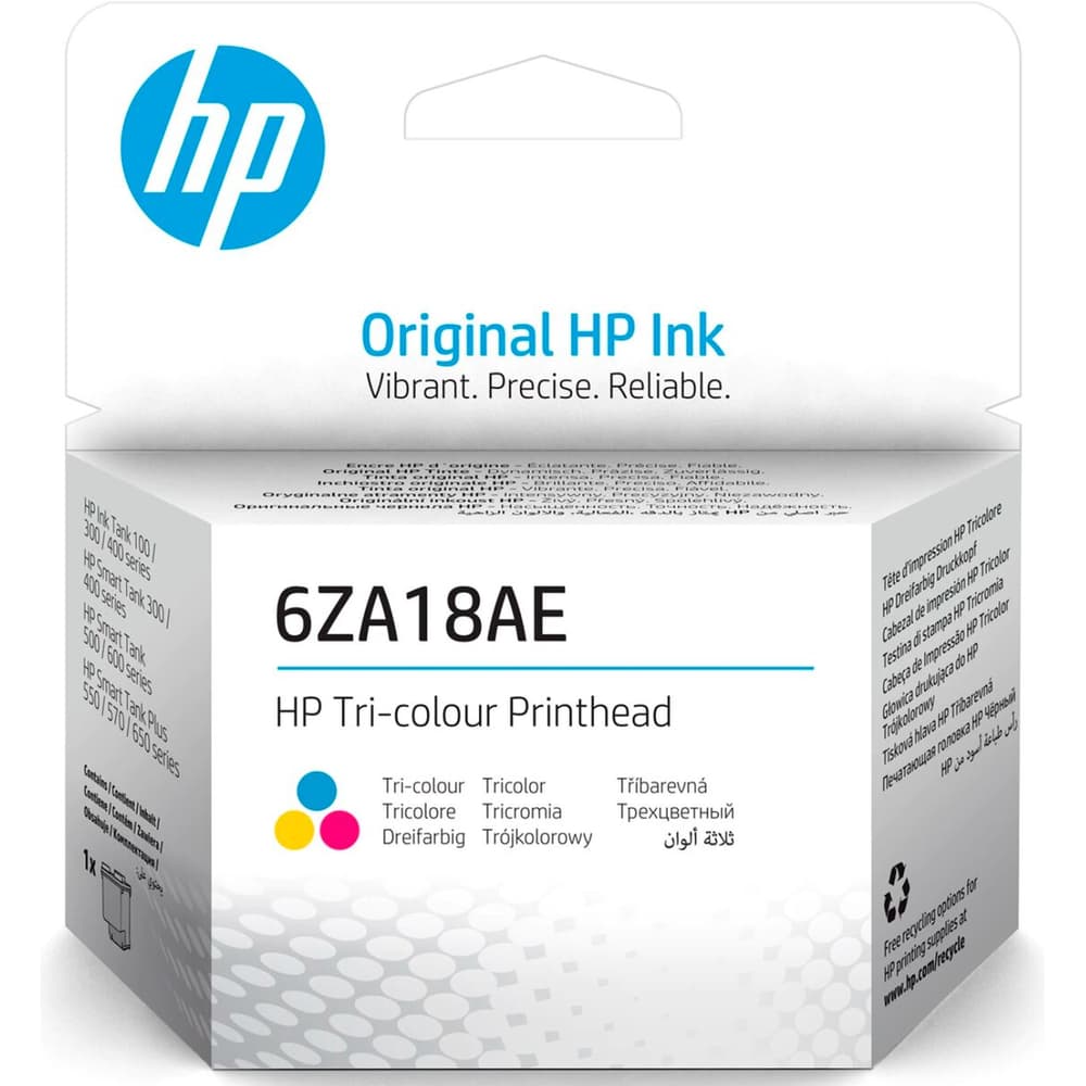 Печатающая головка hp tri colour printhead 6za18ae совместимость