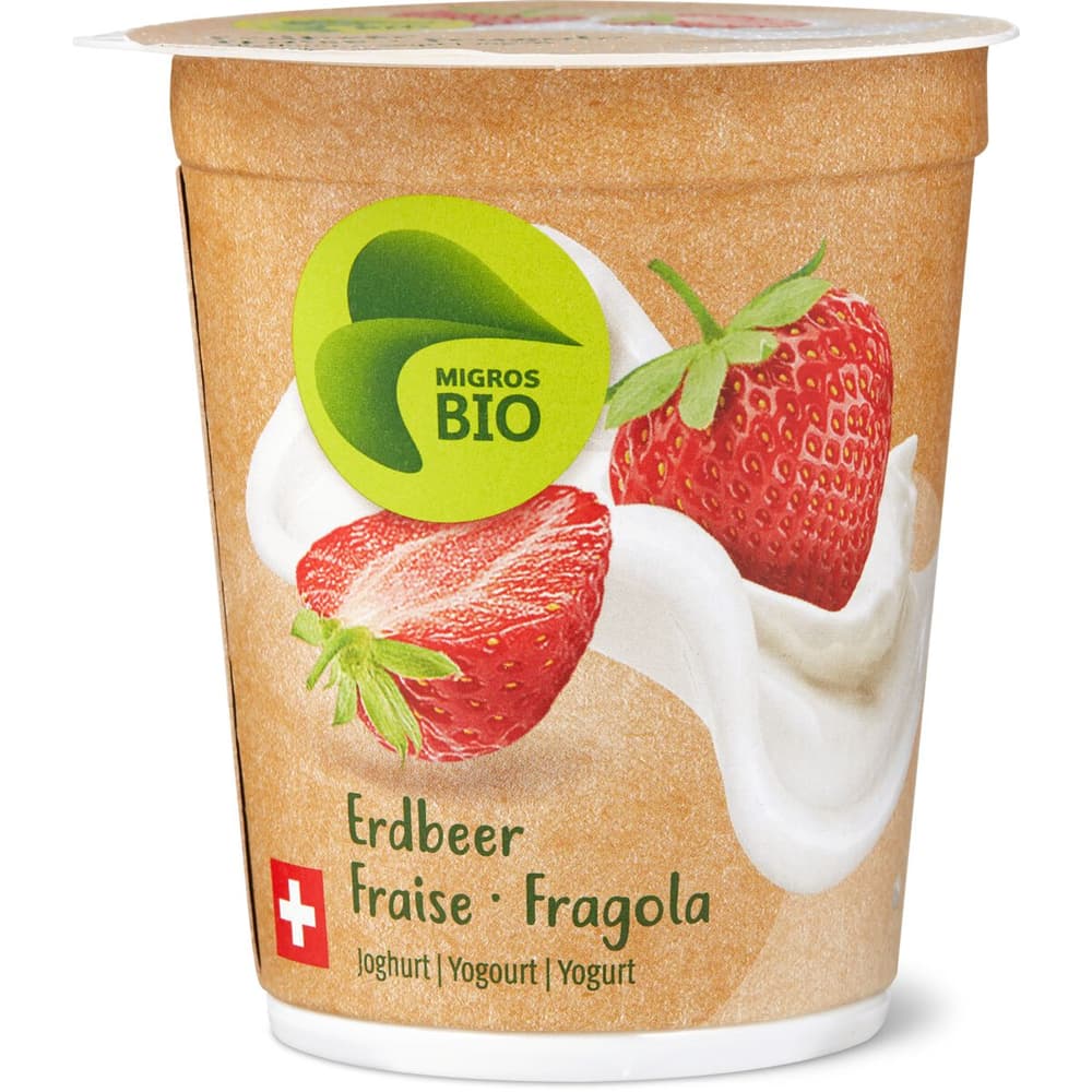 Achat Bio Yogourt Fraise Migros