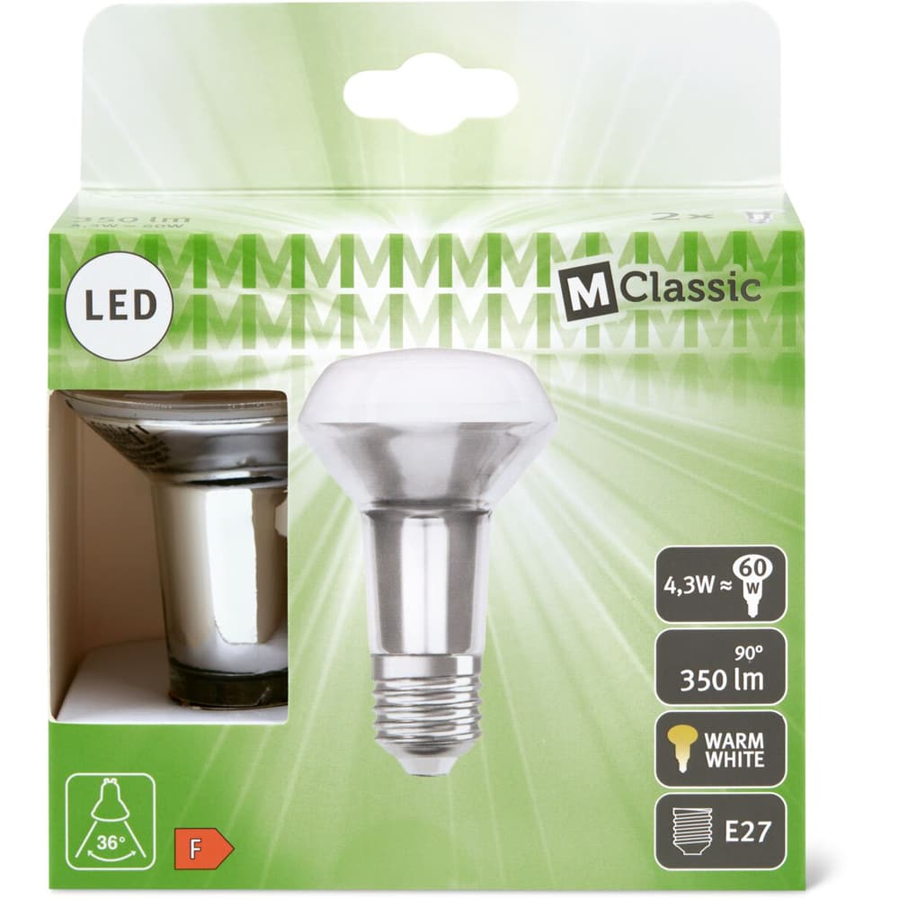 MClassic Led · Light bulb · R63 60W E27 • Migros