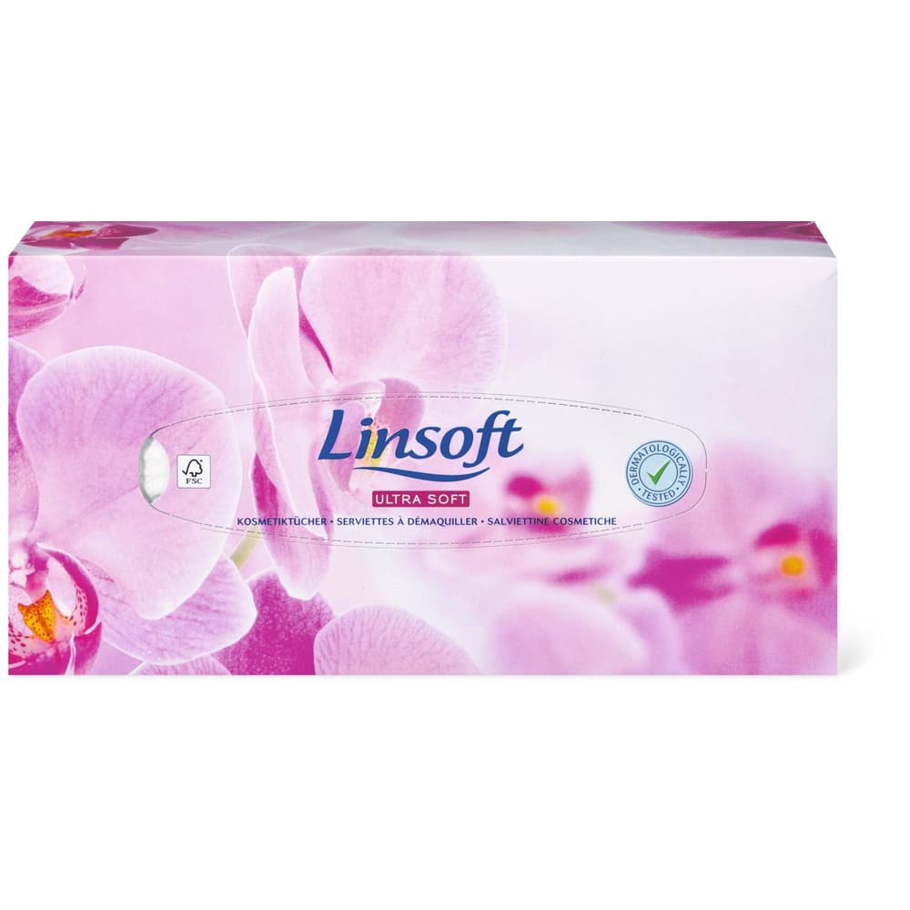 Achat Linsoft · Mouchoirs de poche · 15 x 10 feuilles, 4 plis • Migros