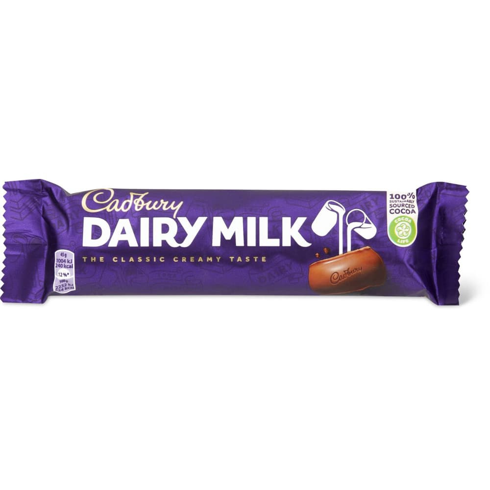 Achat Cadbury · barre de chocolat au lait • Migros