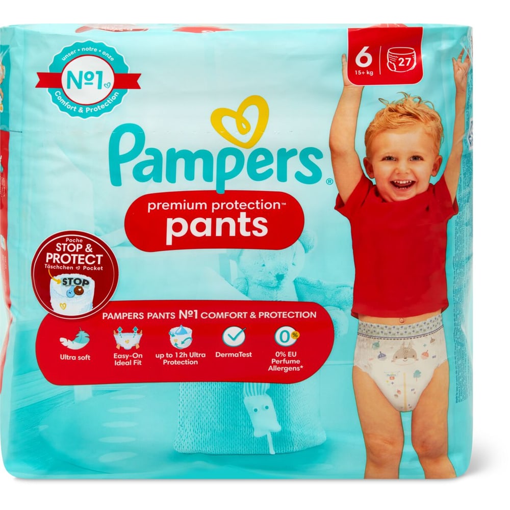 Pampers Premium Protection Couches - Taille 2 - 4-8kg - 30 Pièces