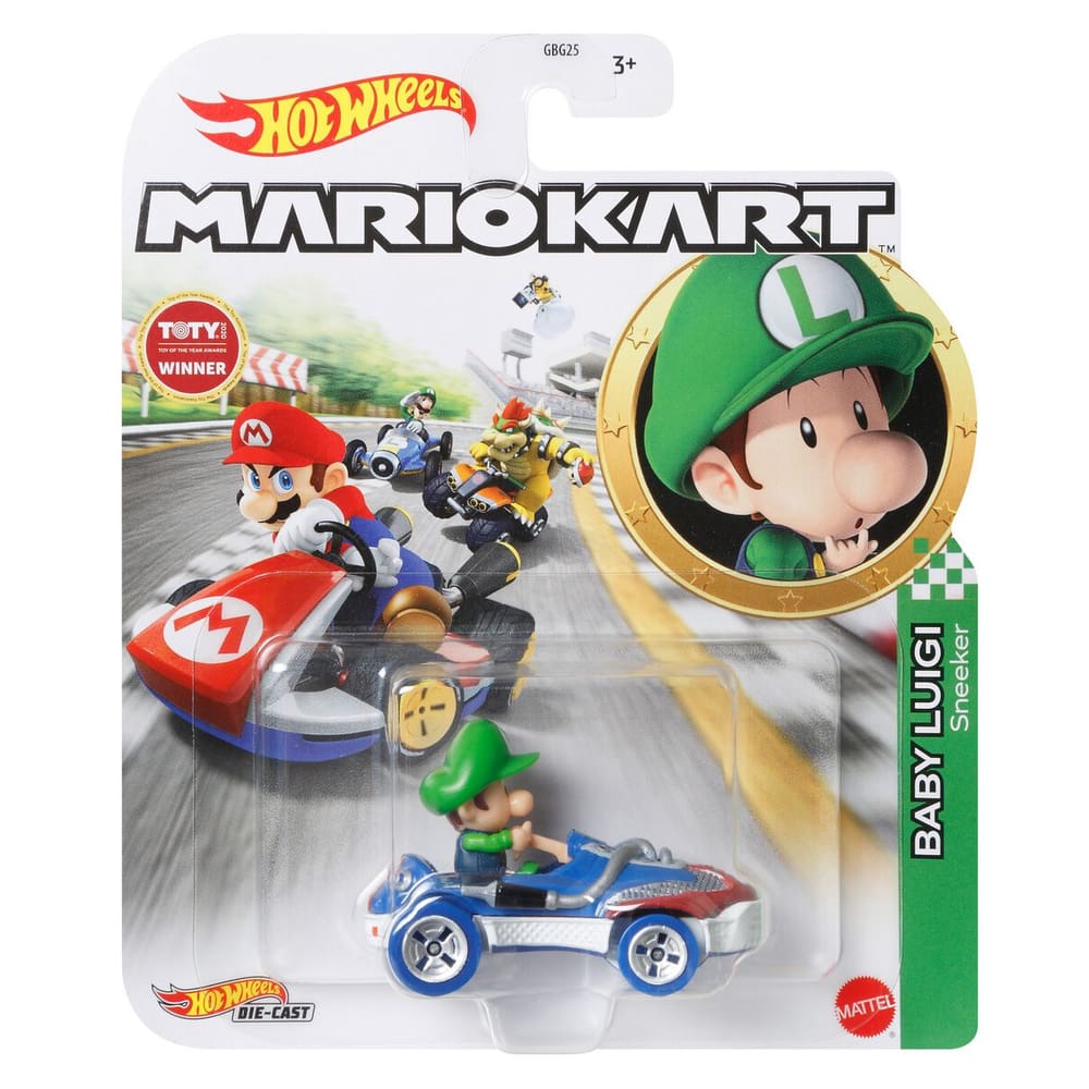 mario kart hot wheels auto