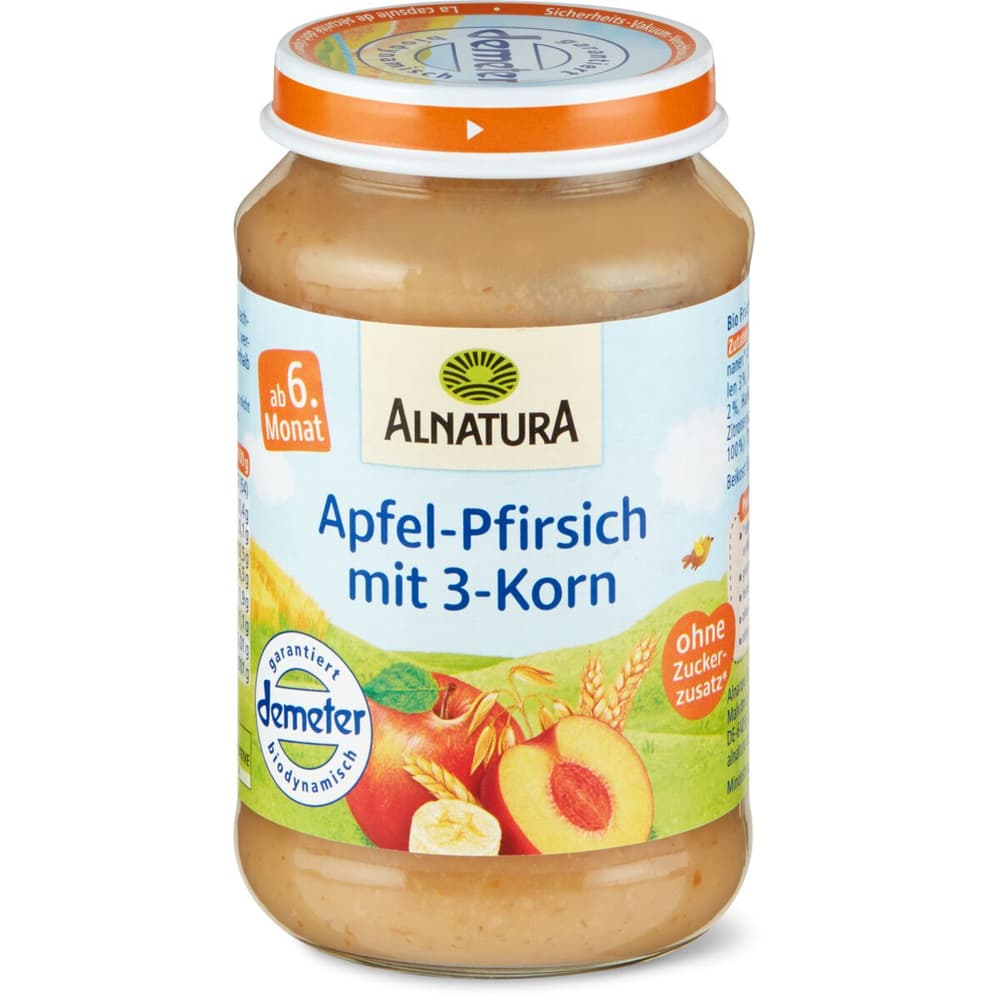 Alnatura Apfel/Pfirsich/3Korn • Migros