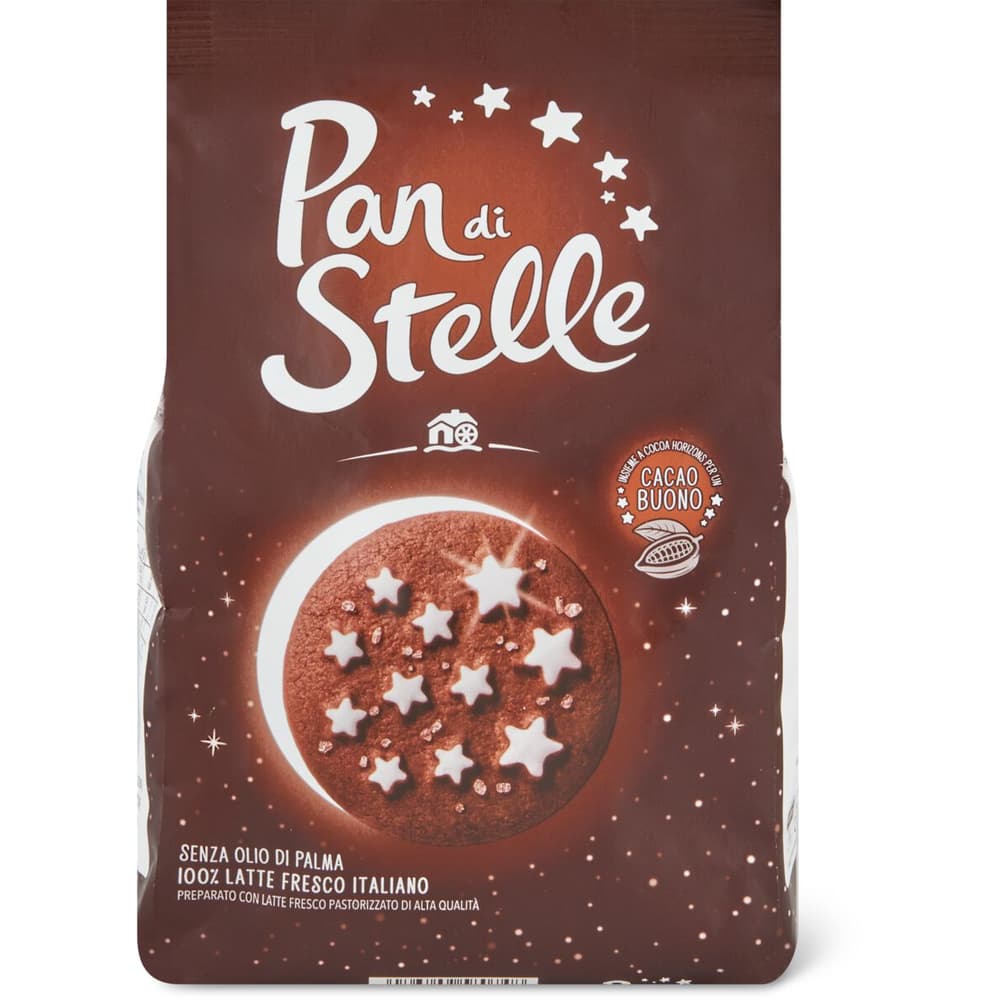 Pan di stelle · Biscotti di pasta frolla al cioccolato