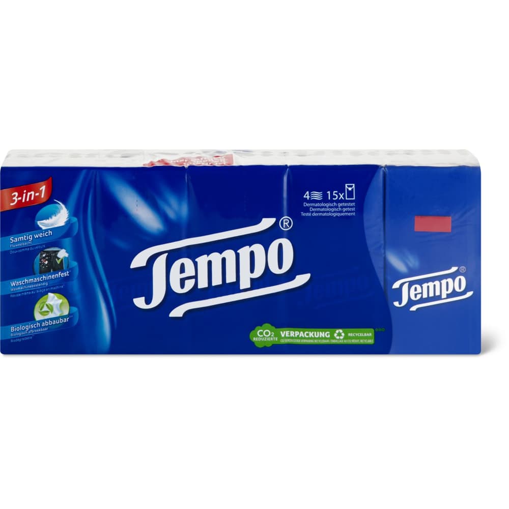 thumbnail image 2 of Tempo Classic Tissues - 56 Pack Of 10 Tissues Each | Soft & Strong German Quality 2 of 12