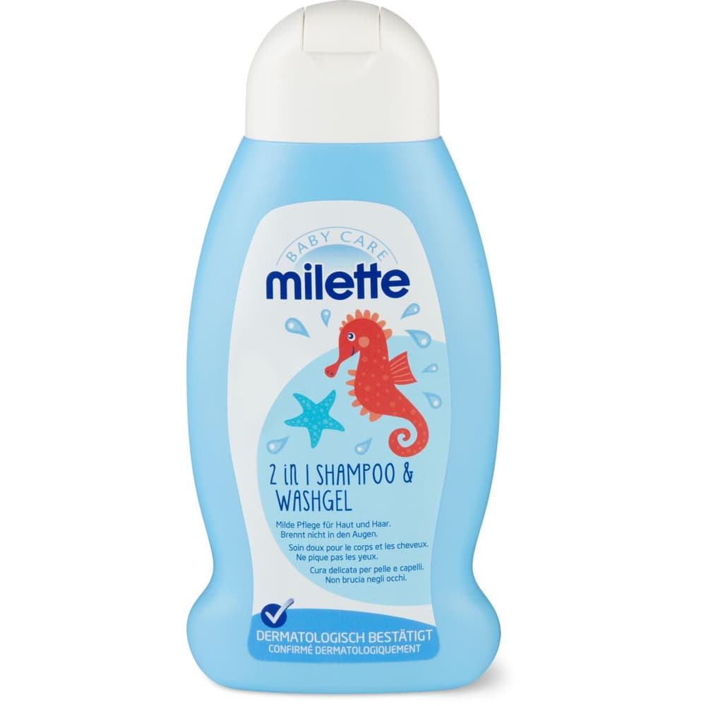 Achat Milette Baby Care · Shampoing & Gel Douche pour bébé • Migros
