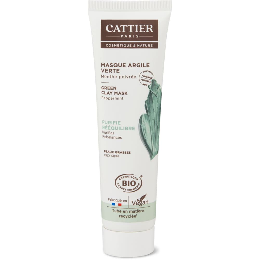 Cattier® Green clay mask • Migros