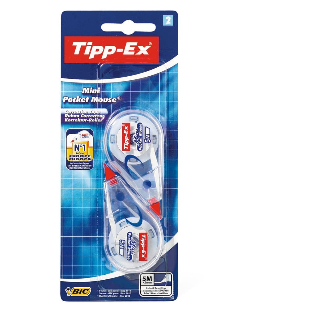 TIPP-EX Roller de correction PURE mini dimensions : 5mmx6m