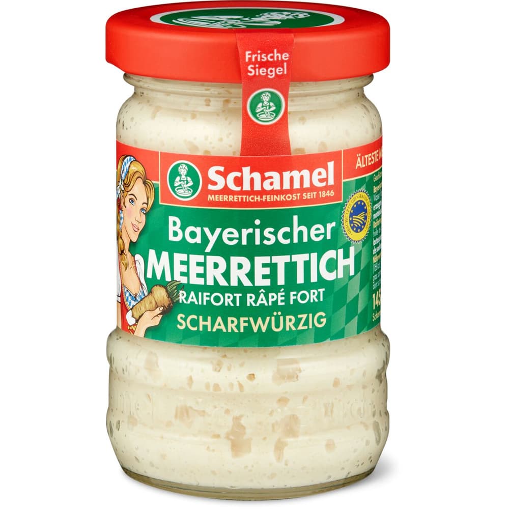 Schamel · Meerrettich-Creme · Scharfwürzig • Migros