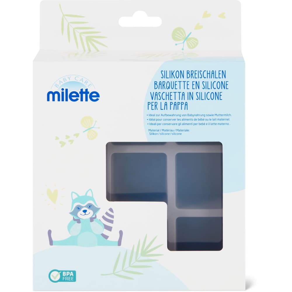 Kaufen Milette Baby Care · Silikon Breischalen · ohne BPA, ideal zur  Aufbewahrung von Babynahrung sowie Muttermilch • Migros
