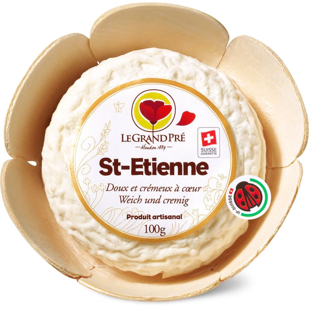 Le Grand Pré St Etienne Ip Suisse · Fromage Suisse à Pâte Molle Au Lait De Vache Pasteurisé • Migros 