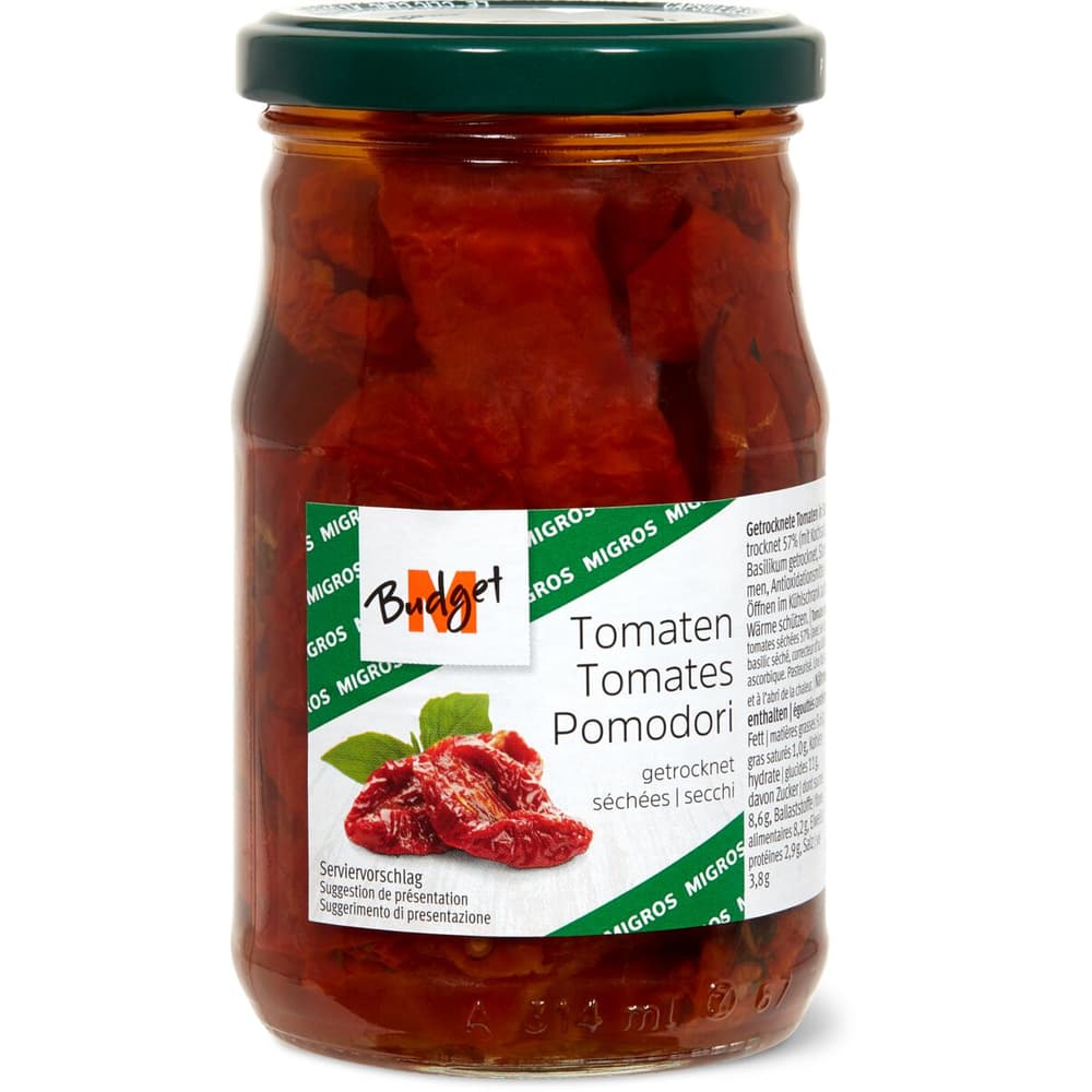M-Budget · getrocknet Tomaten • Migros