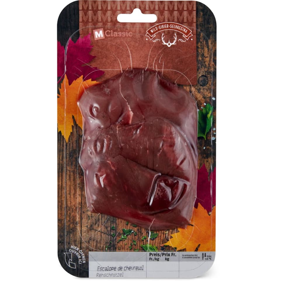 MClassic Wild / Gibier · Scaloppine di capriolo • Migros