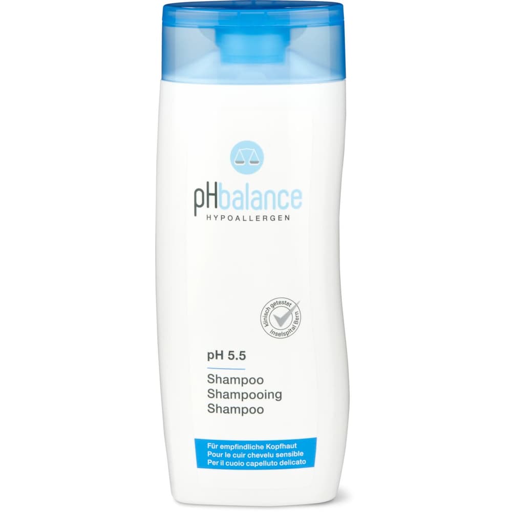pH balance Hypoallergen · Shampoo · For sensitive scalps • Migros