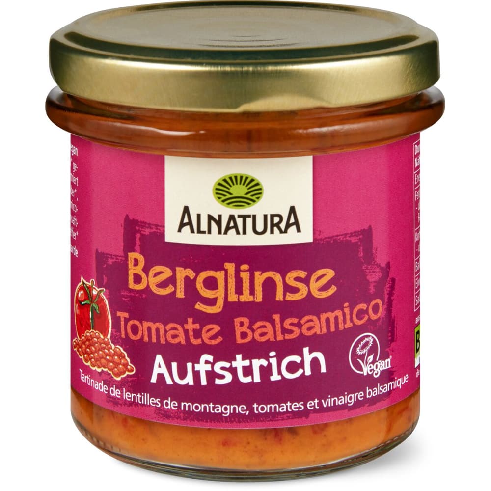 Alnatura Spreading Cream Linsen Tomate Balsamico Essig Migros alnatura-spreading-cream-linsen-tomate-balsamico-essig-migros