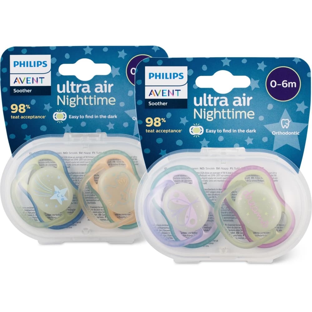 Philips Avent Ultra Air Nighttime · Pacifier · From birth • Migros