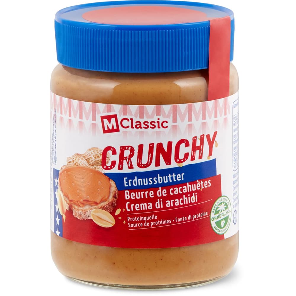 M-Classic · Erdnussbutter · Crunchy • Migros