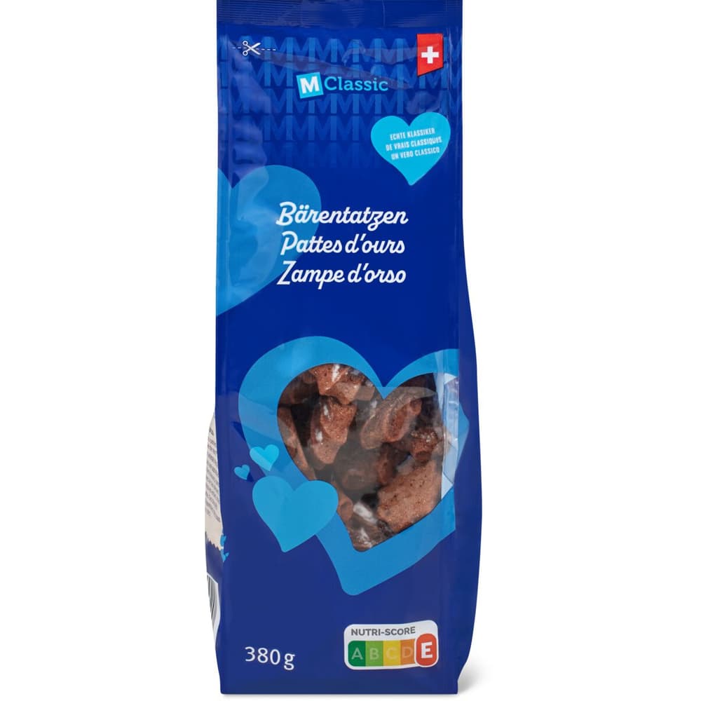 Spritz Gebäck Bärentatzen • Migros
