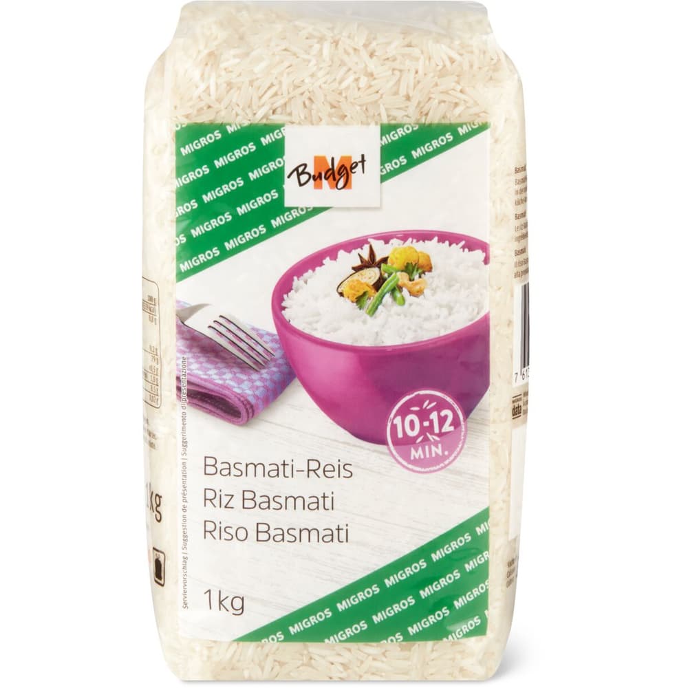 MBudget · Riz Basmati • Migros