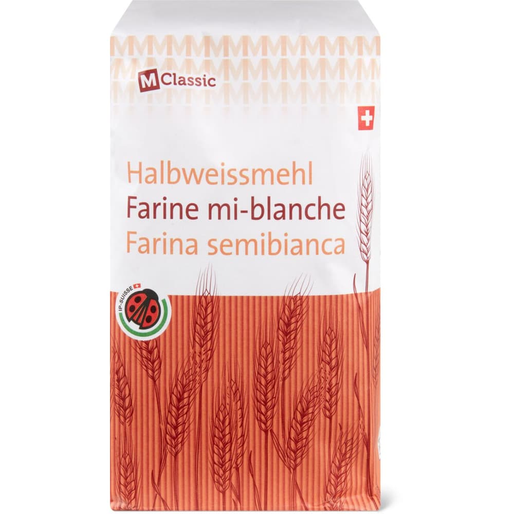 MClassic IPSUISSE · Wheat halfwhite flour • Migros