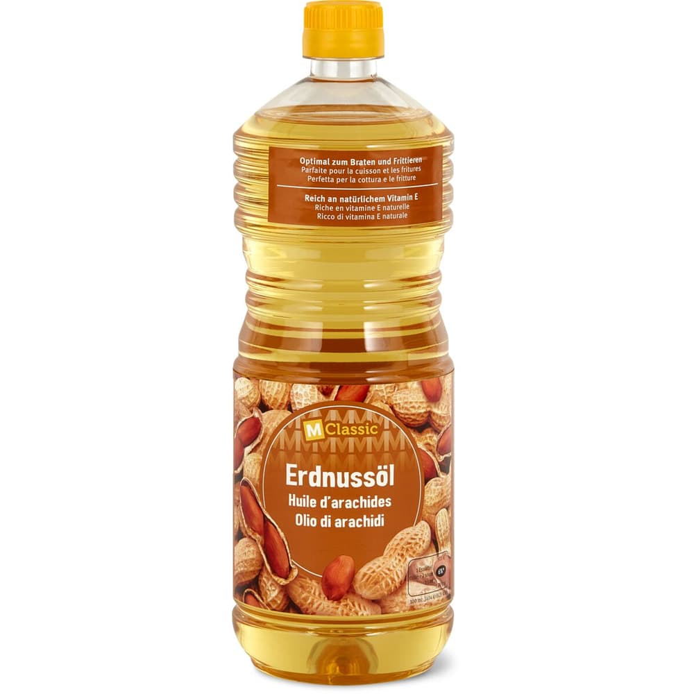 Migros Rapsöl M-Classic · Erdnussöl • Migros