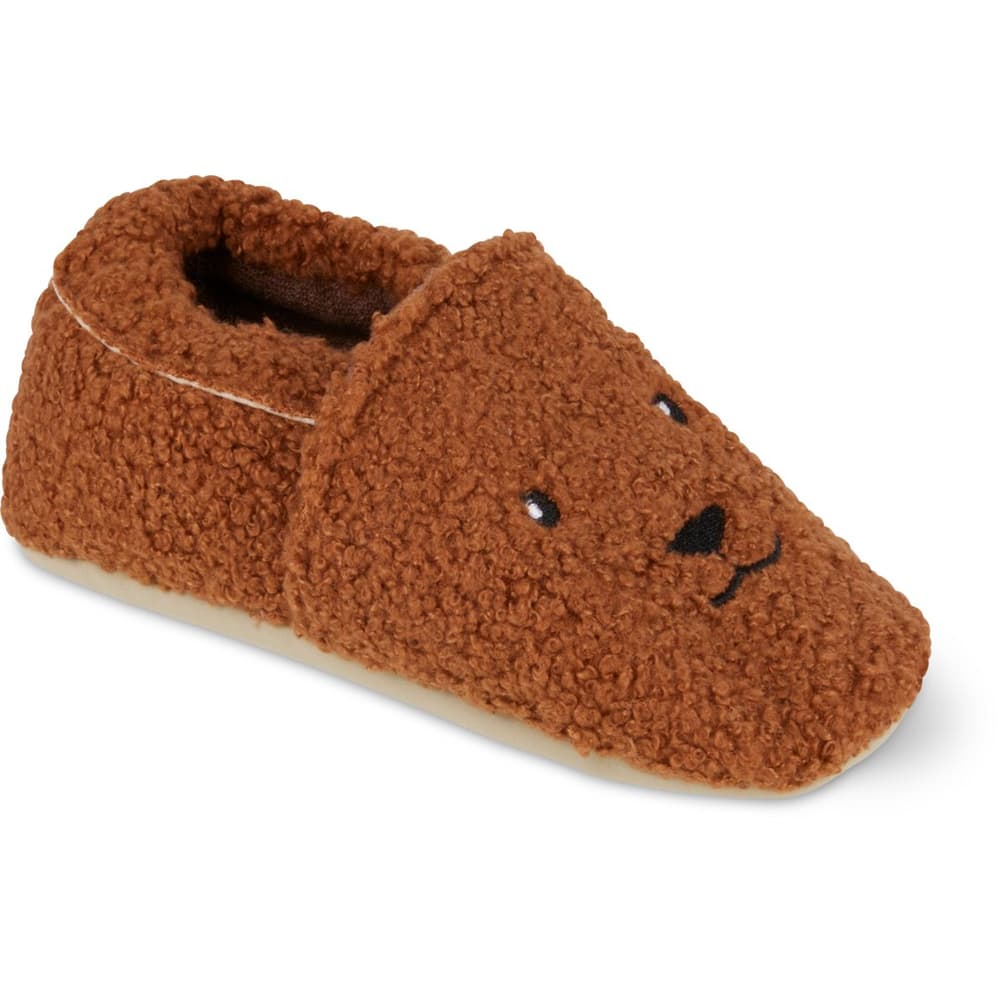 Wynsors Pantofole Bambini Artiglio Mostro – Colore Cachi, Morbide, Divertenti, Suola Ammortizzata, Doppia Taglia UK 13-2 / 4-5