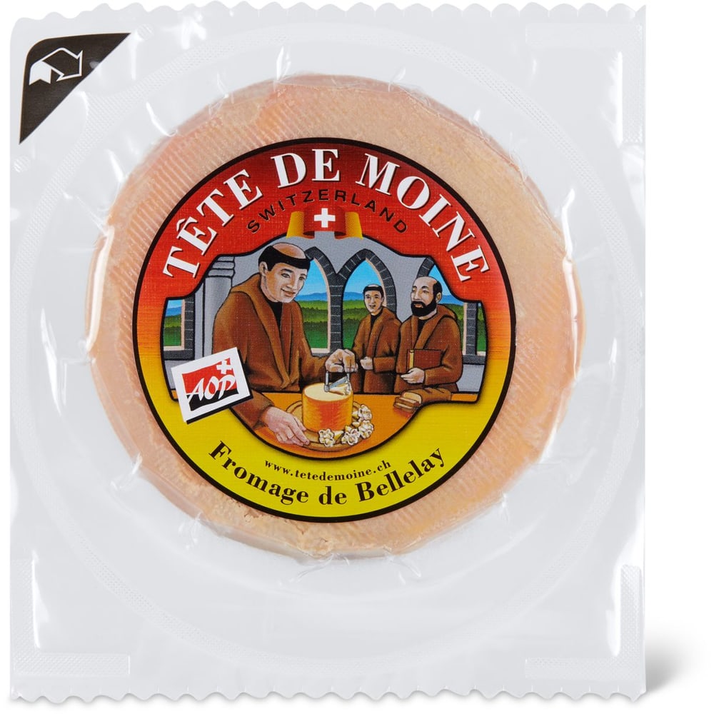 Buy Tête de Moine Fromage de Bellelay · Swiss semi-hard cheese, full-fat,  made with raw milk · AOP • Migros