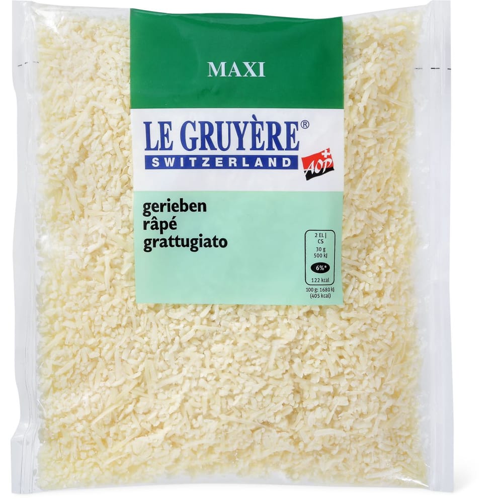Gruyère AOC fromage râpé (250g) acheter à prix réduit