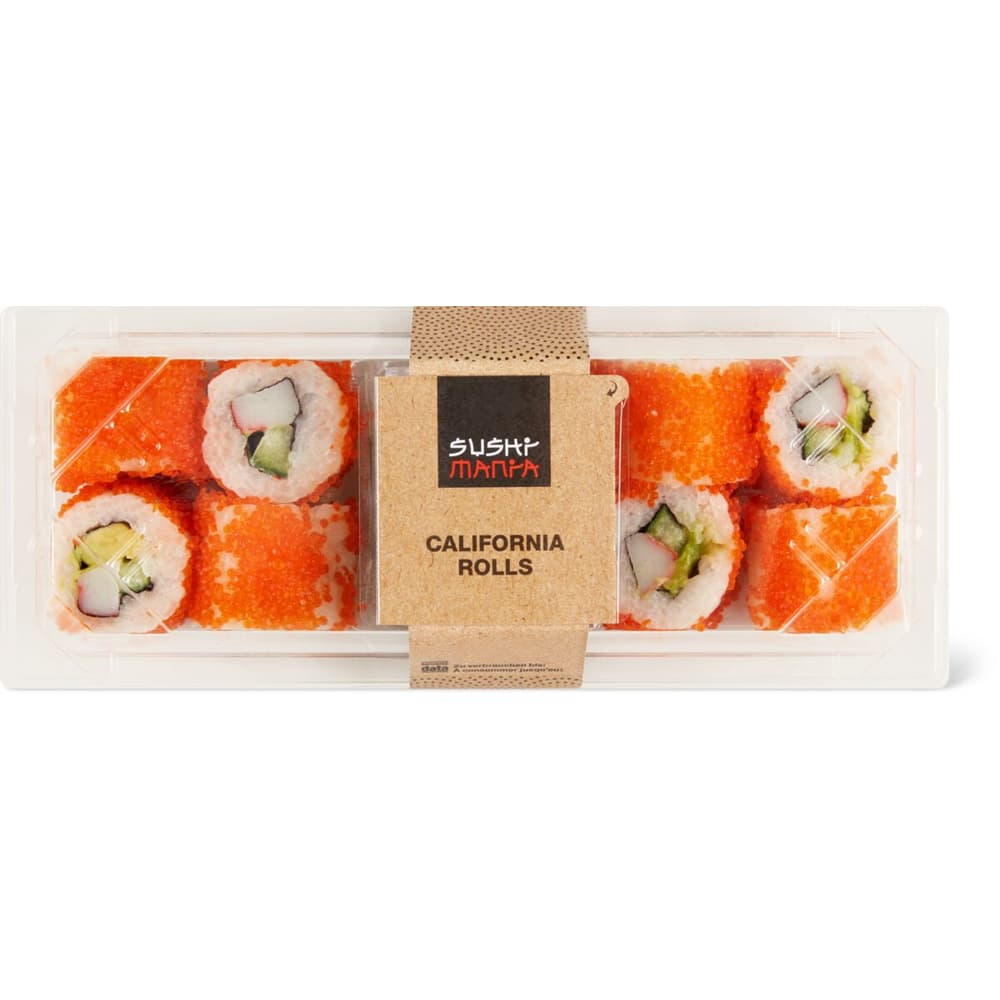 Kaufen Sushi Mania · Sushi - California Rolls · mit Ingwer, Wasabi und ...