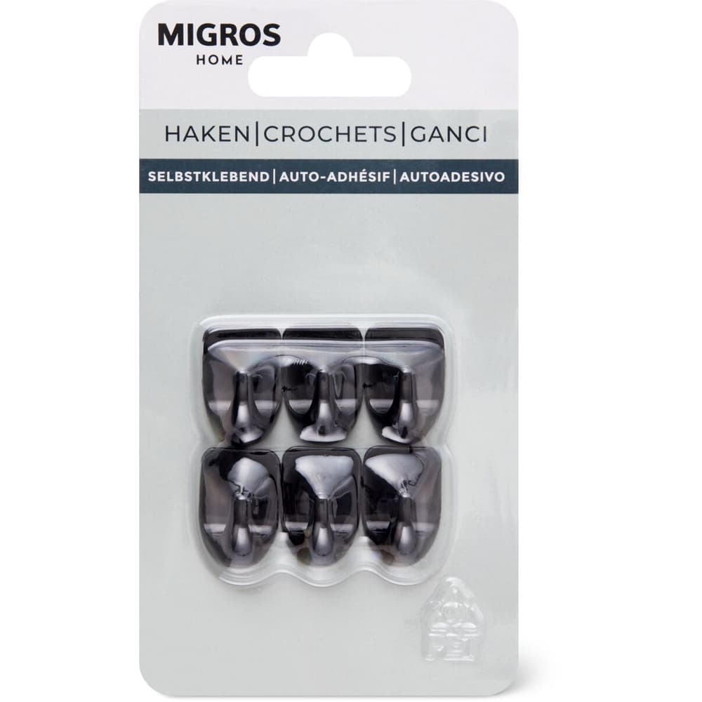 Gicare 60 Pièces Petits Crochets en S 2,6 cm Mini Crochets en S Noir