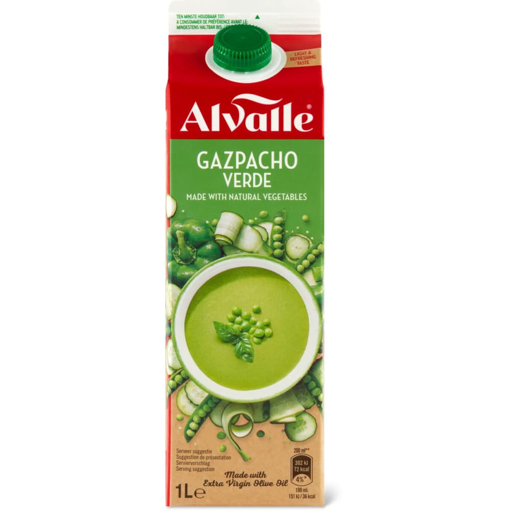 Alvalle Gazpacho · Mittelmeersuppe frisches Gemüse · Vert • Migros