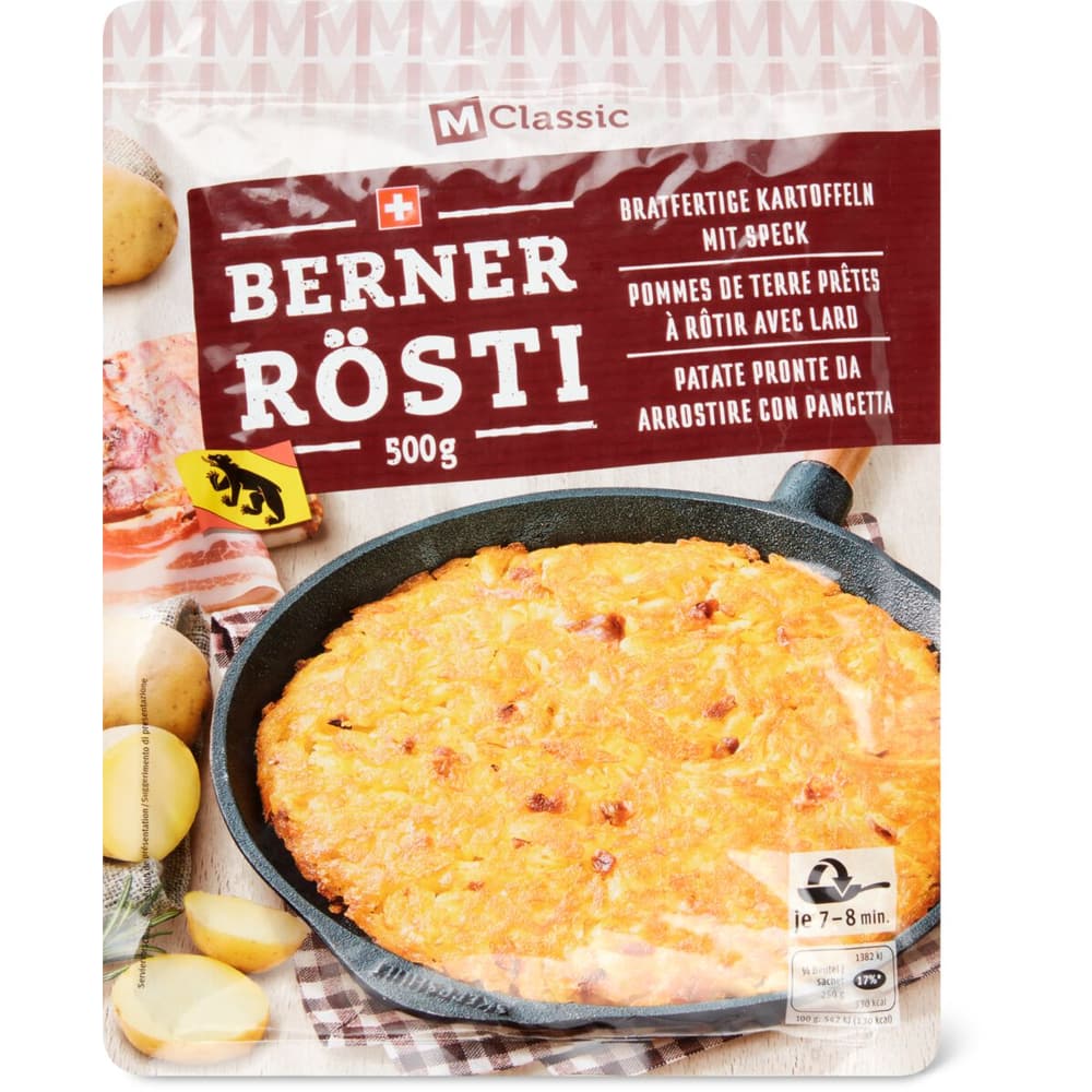 M-Classic · Rösti · Berner • Migros