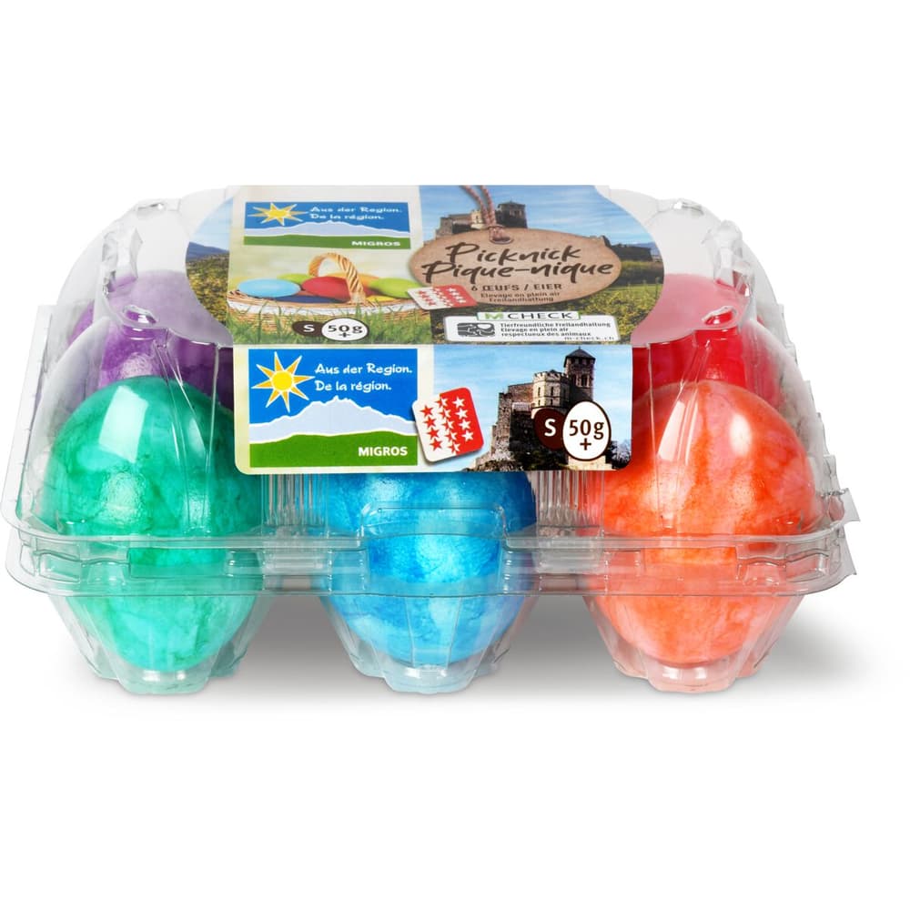 Picknick Eier CH Freiland 50g+ • Migros