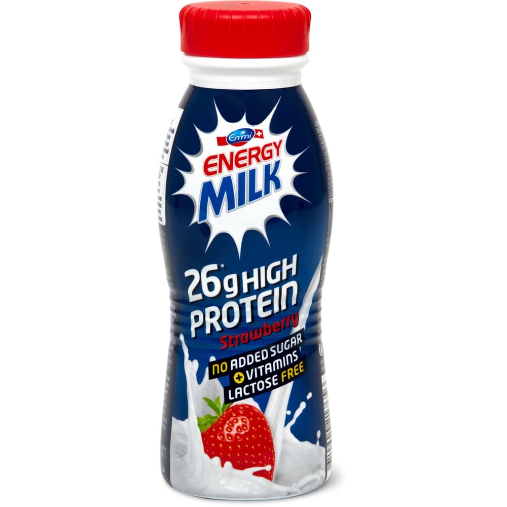 Emmi · High Protein Energy Milk · Erdbeere • Migros