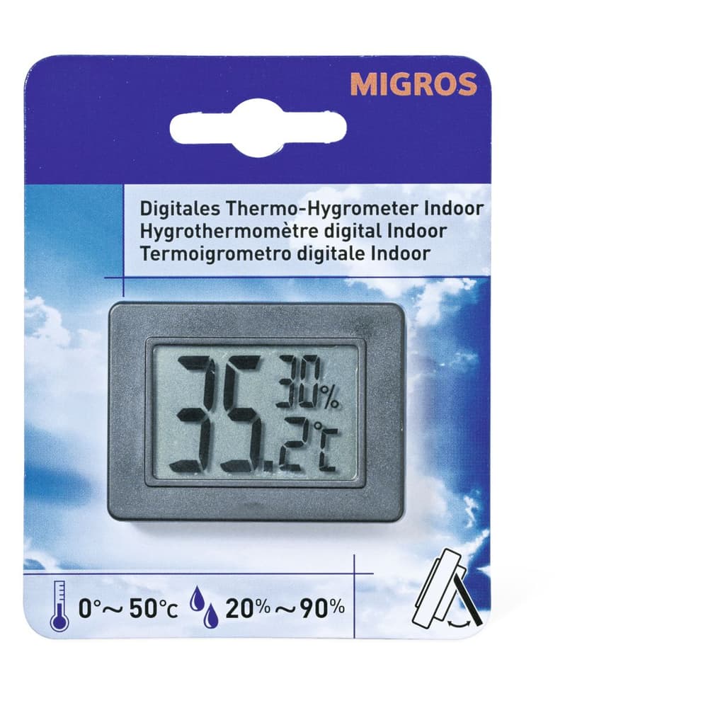 Acquista Migros · Termoigrometro digitale per interni • Migros