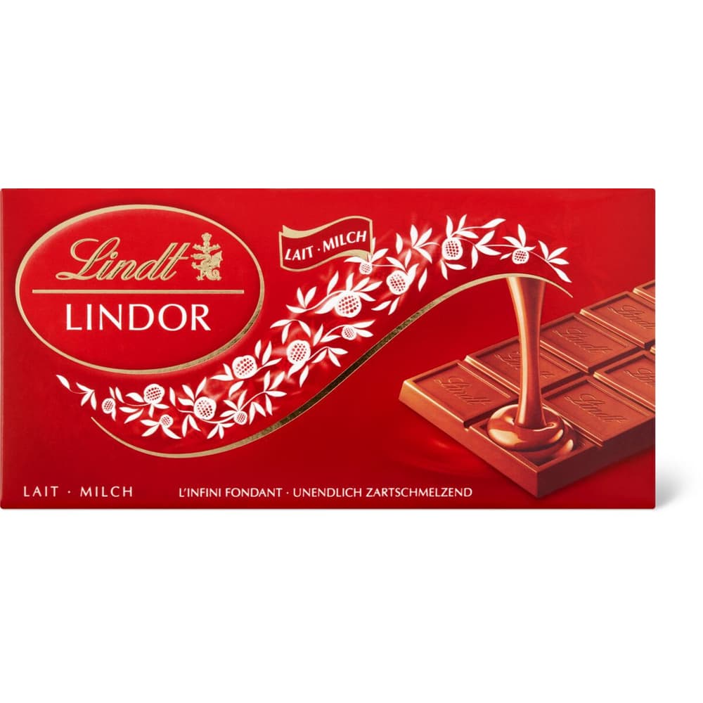 Achat Lindt Lindor · Chocolat de Noël · au lait fourré d'un suprême fondant  • Migros