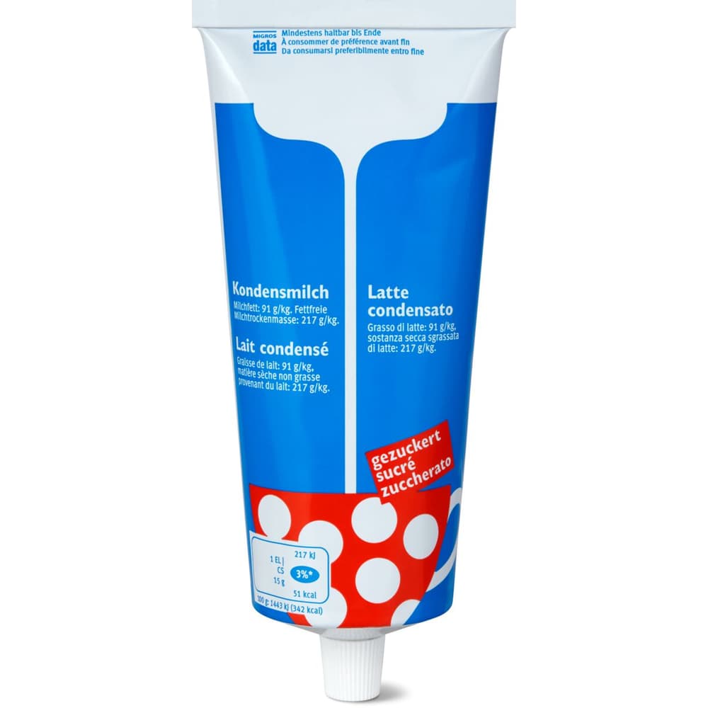 Kaufen Kondensmilch · gezuckert • Migros