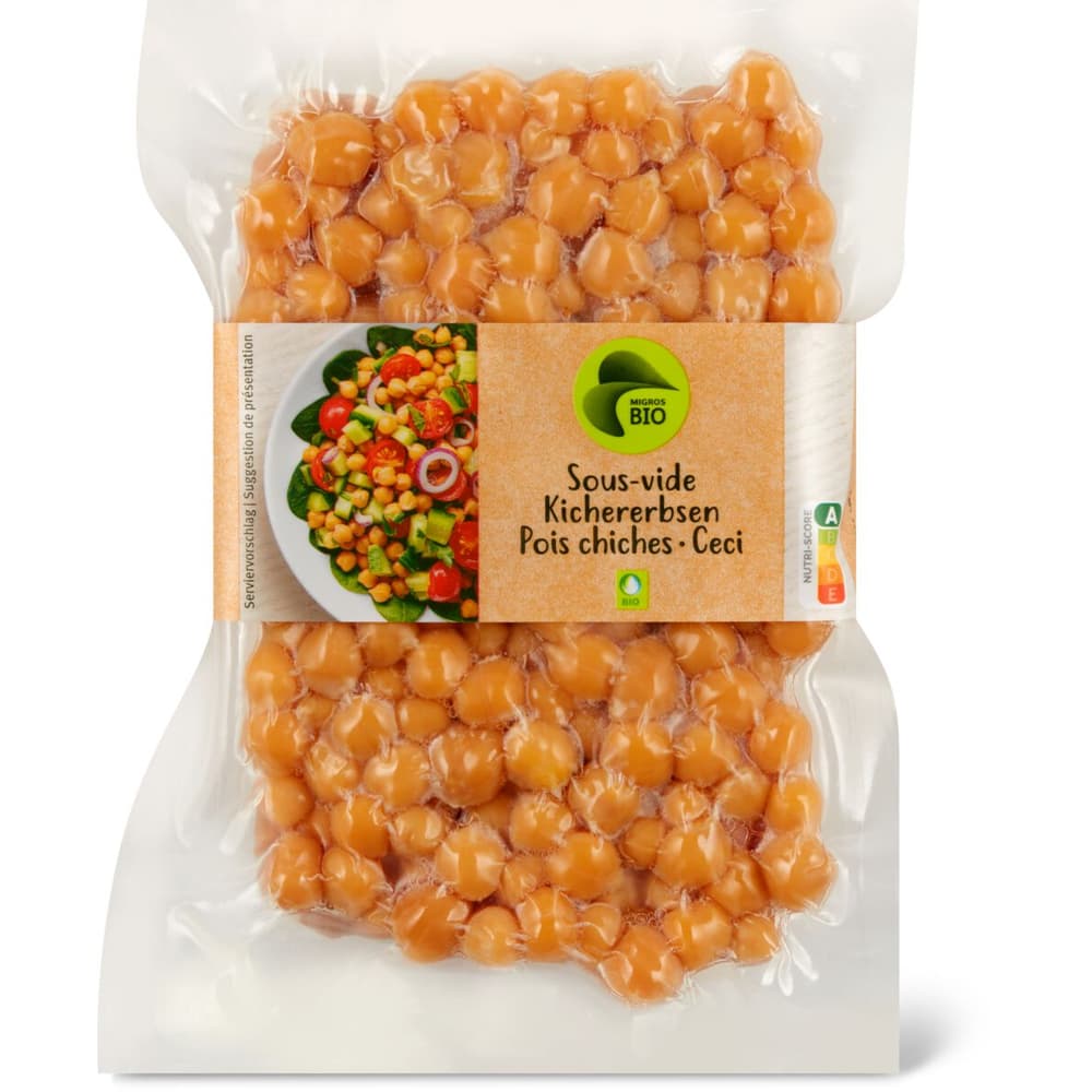 Migros Bio · Pois chiches · cuits, sousvide • Migros