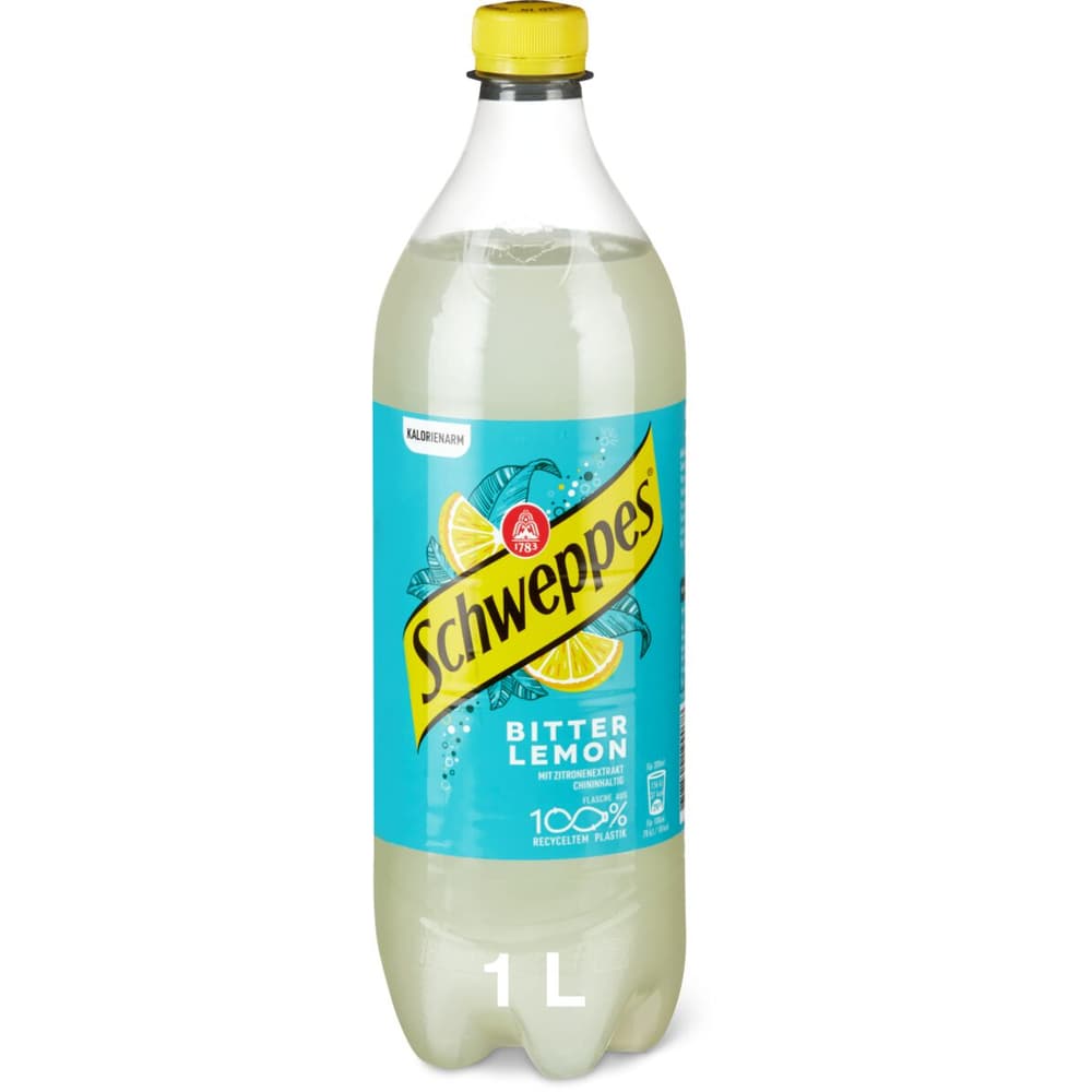 Schweppes · Bitter Lemon · kalorienarm • Migros