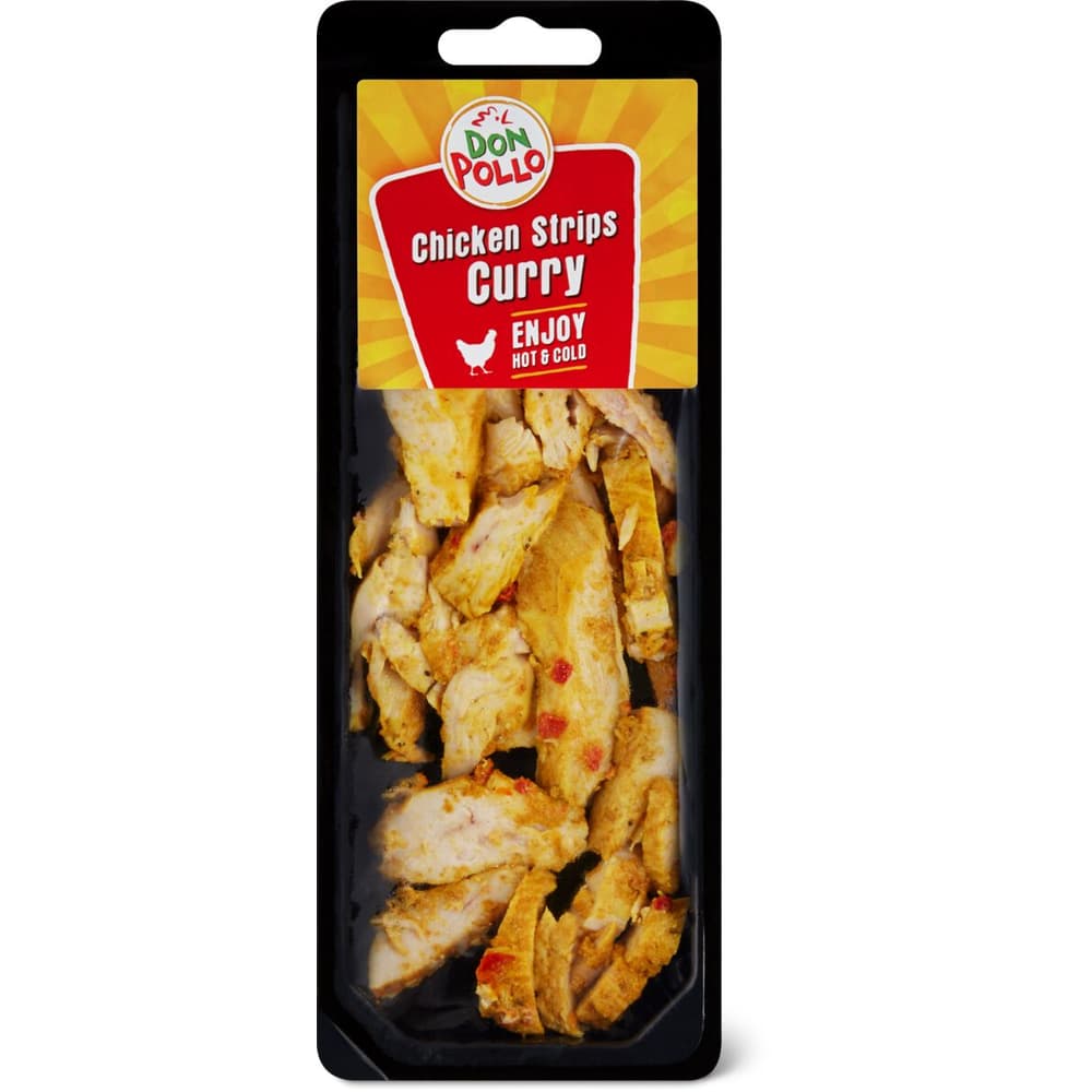 Don Pollo · Chicken breast strips · Curry • Migros