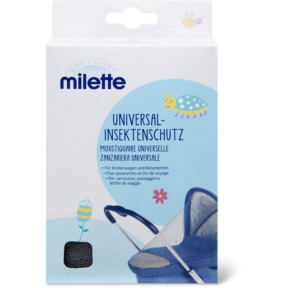 Acquista Milette Baby Care · Zanzariera universale · Per carrozzine,  passeggini e lettini da viaggio • Migros