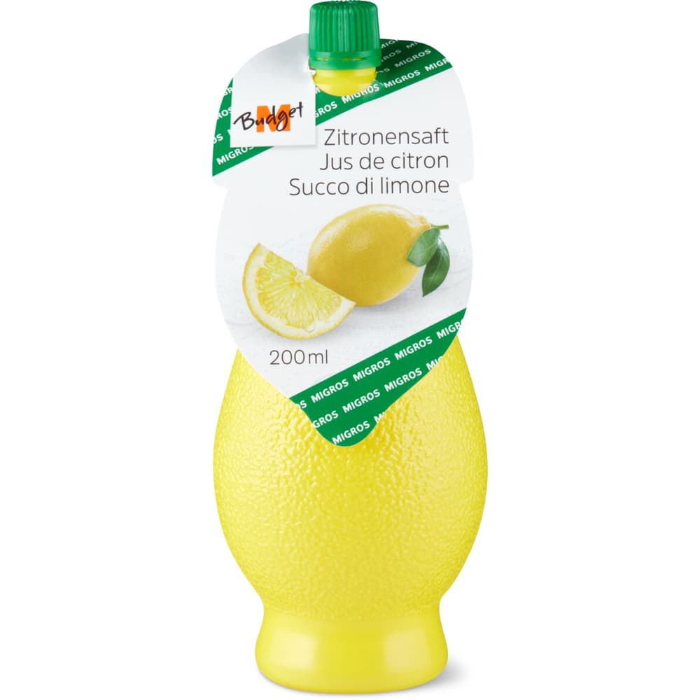 Achat M-Budget · Jus de citron • Migros