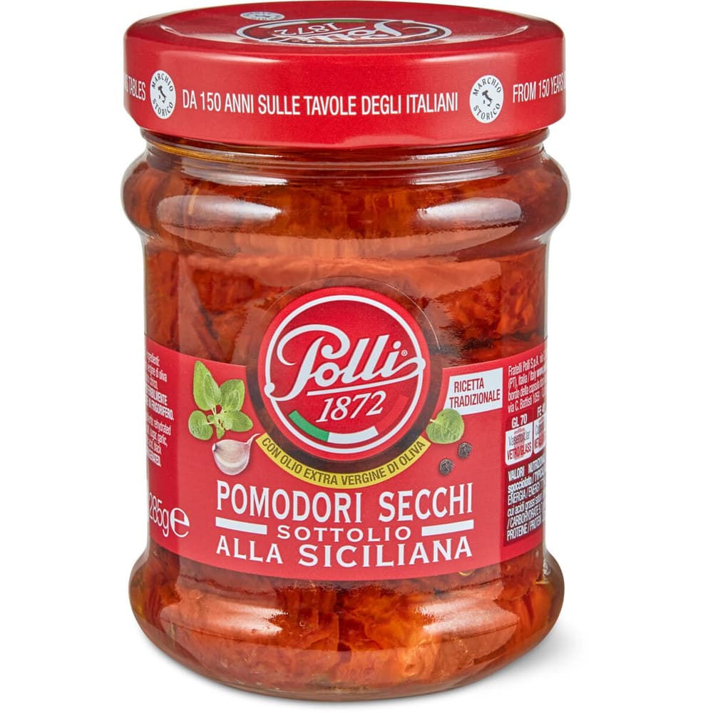 Kaufen Polli · getrocknet Tomaten · in Olivenöl • Migros
