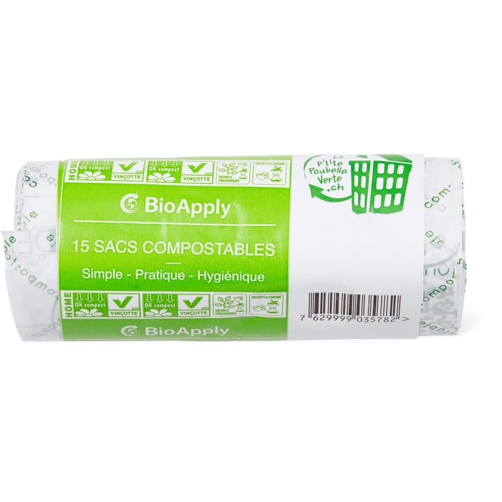 Achat Sachets pour compost biodégradables · 7L • Migros