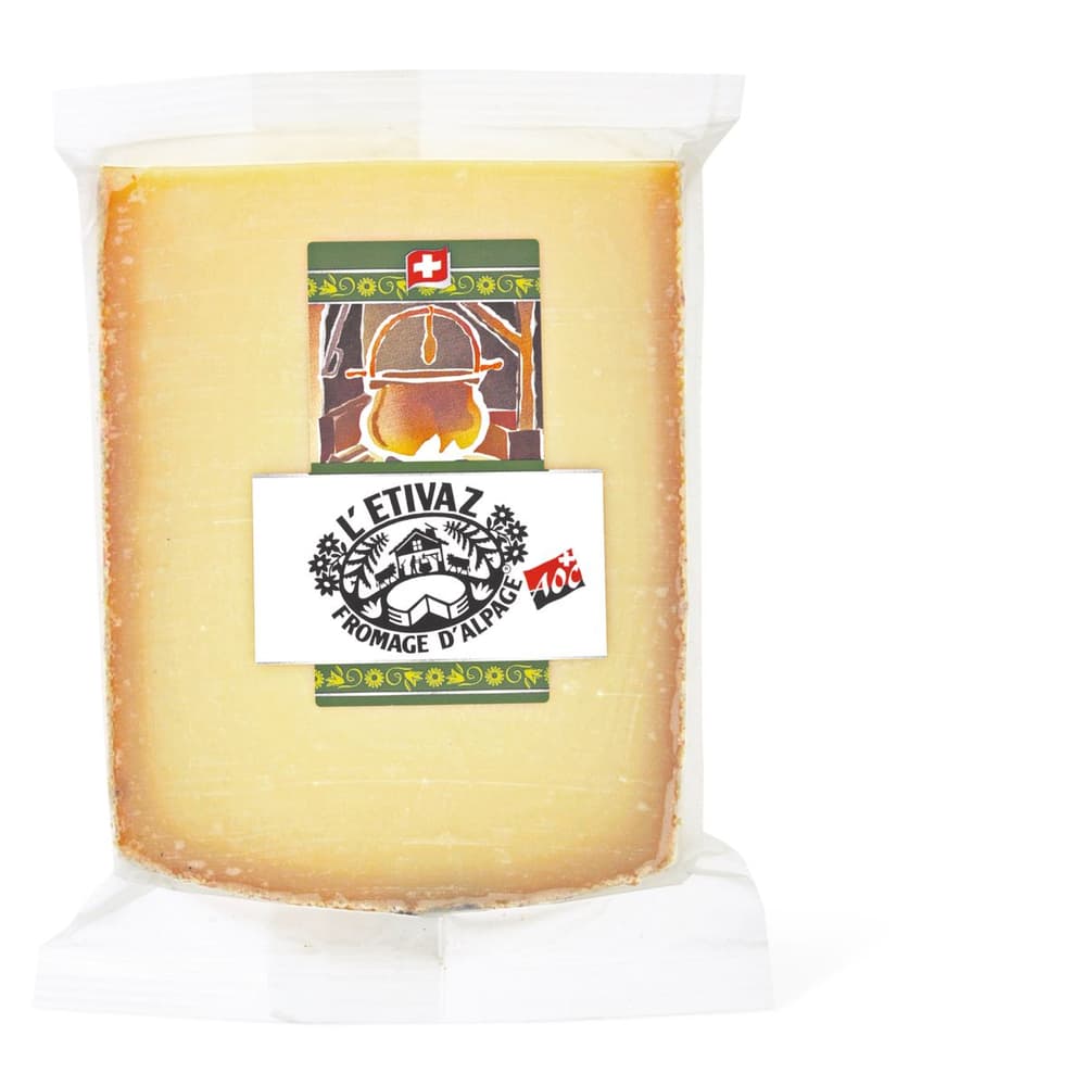 Letivaz · Schweizer Hartkäse Vollfett Mit Rohmilch Hergestellt · Aoc • Migros 