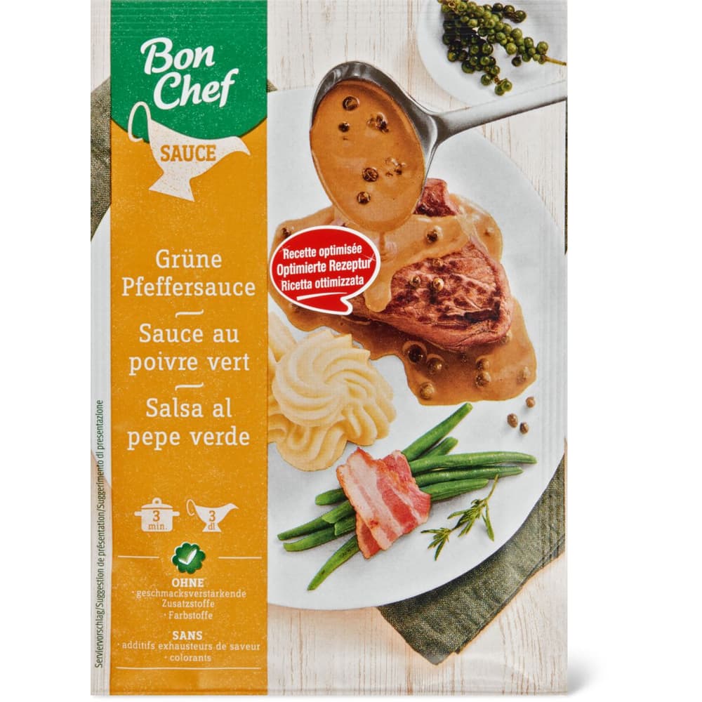 Bon Chef · Salsa al pepe verde • Migros
