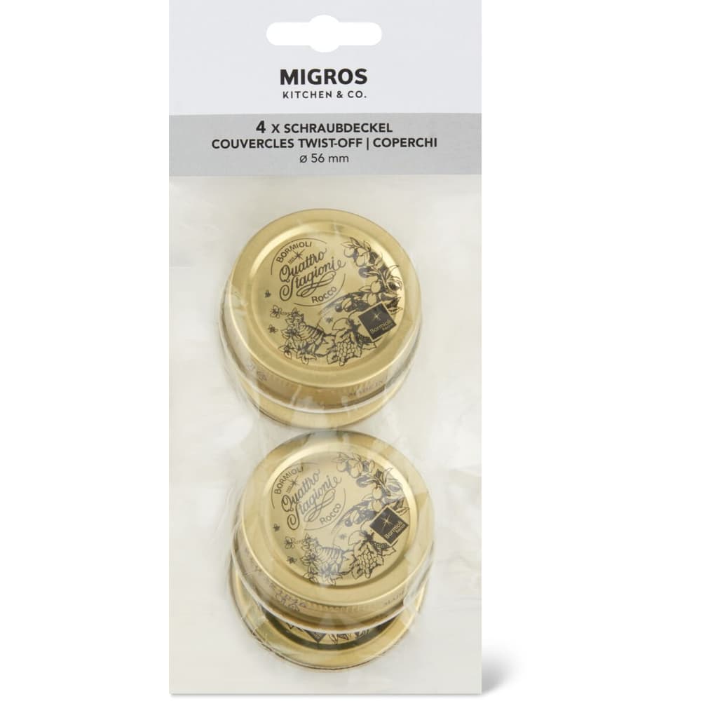 Coperchio 56mm Quattro Stagioni - Confezione Da 3 Pezzi | Per Contenitori O Barattoli - Foto 8