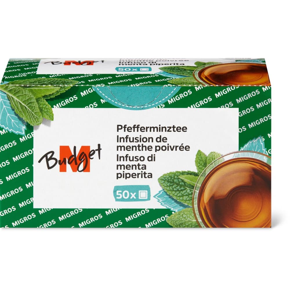 M-Budget · Pfefferminztee • Migros