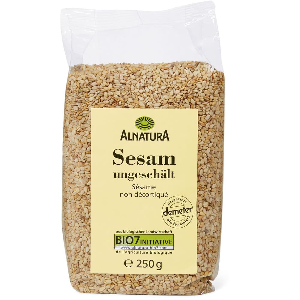 Sesam-Samen, ungeschält, gelb, 1 kg
